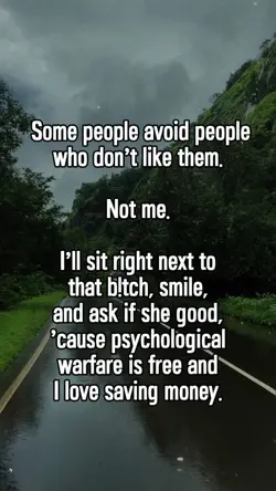 Some people avoid