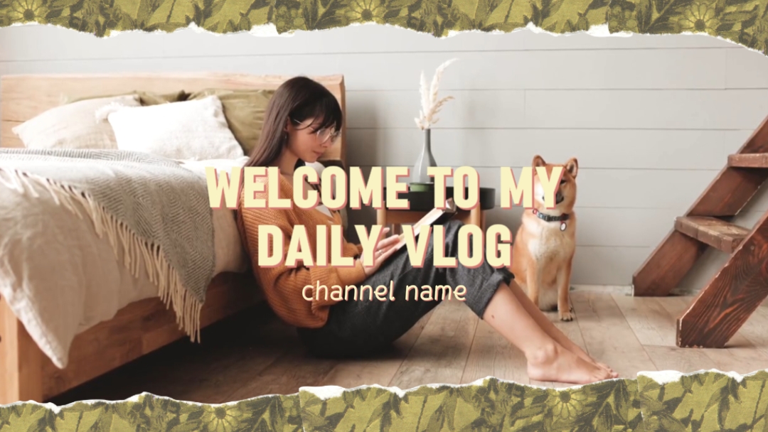 Intro du vlog quotidien
