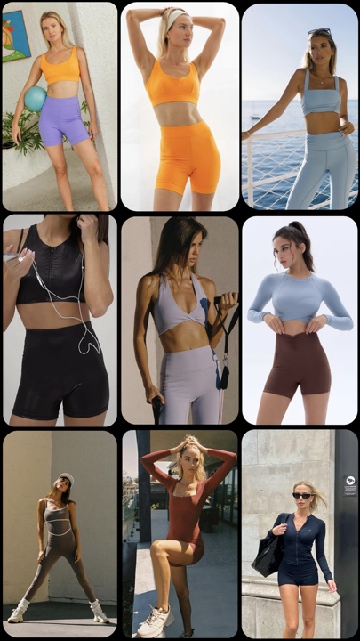 Roupa esportiva