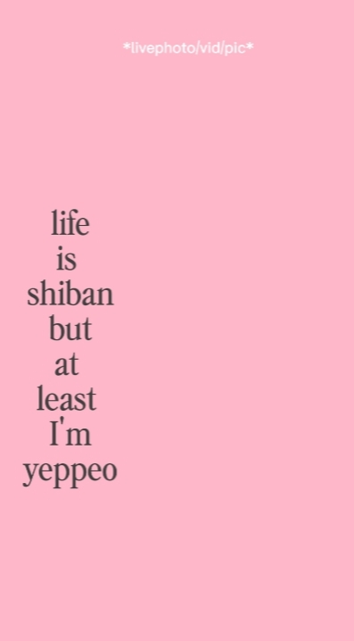 hidup adalah shiban