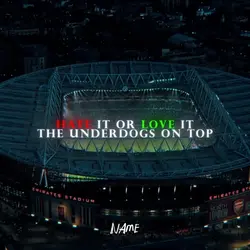 Arsenal the underdog