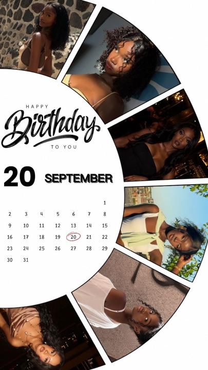 BIRTHDAY 20 Septembe