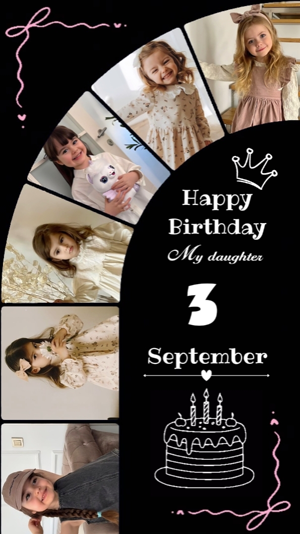 Birthday daughter