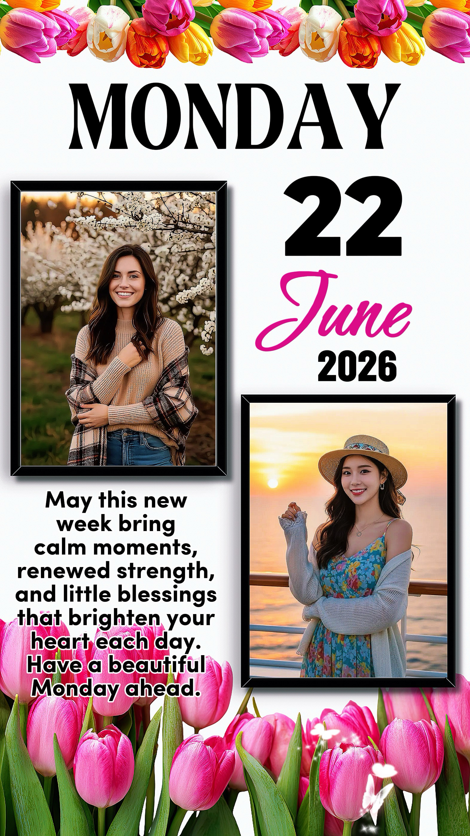 Monday 22 June 2026