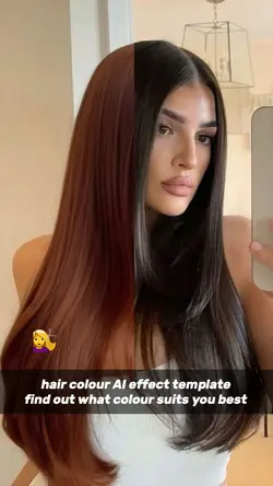 hair colour AI