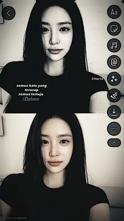 hitam putih pun 