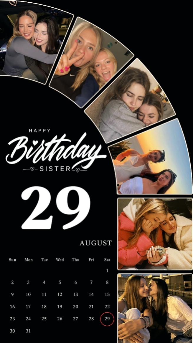 BDAY SISTER 29 AUGST