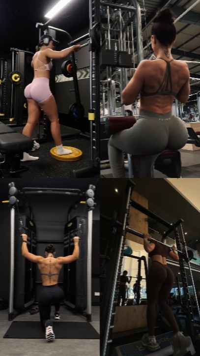 Gimnasio de cuadrícula de 9 clips