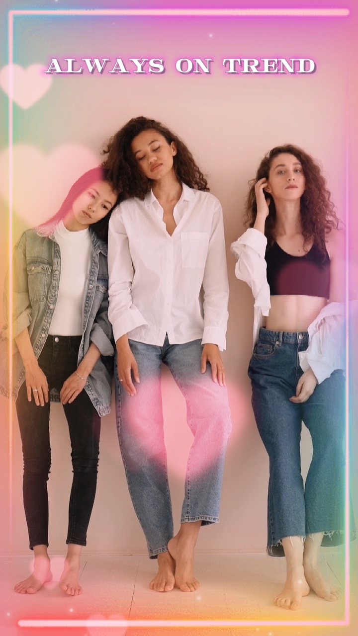 Women fashion on Trend in TikTok Style