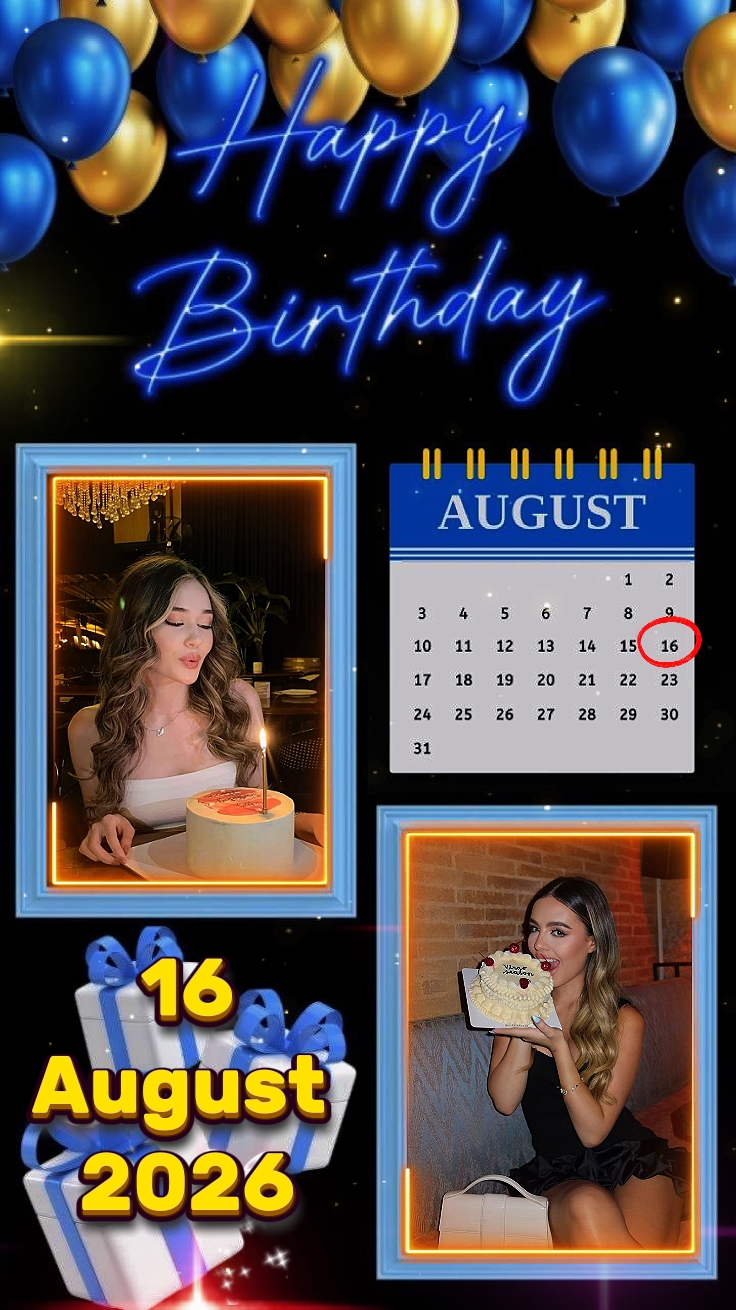 HBD 16 August 2026