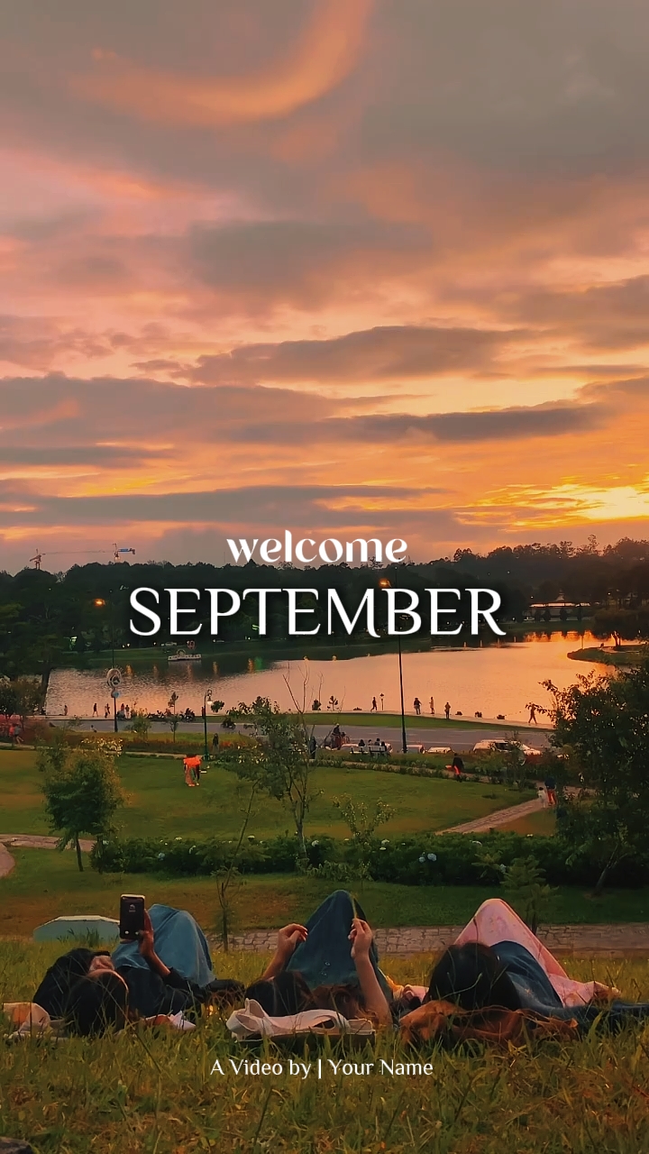 WELCOME SEPTEMBER 