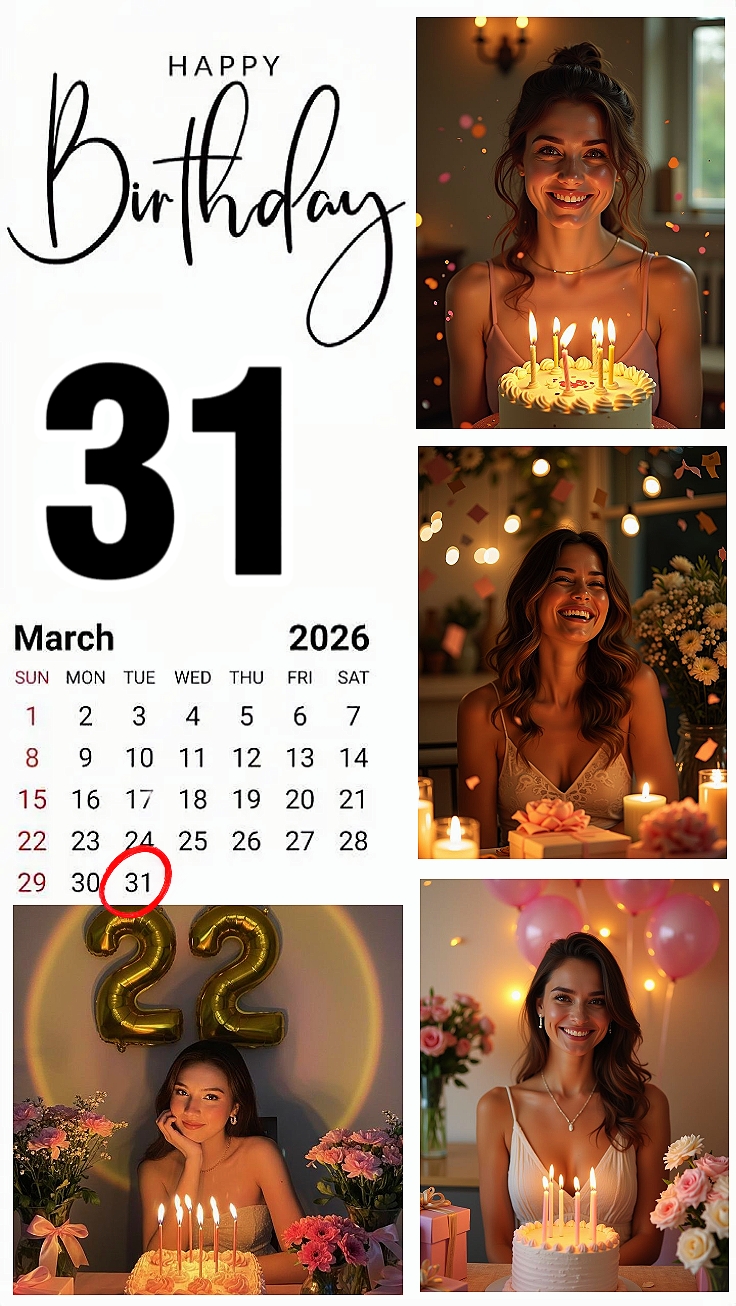 Ulang tahun 31 Maret 