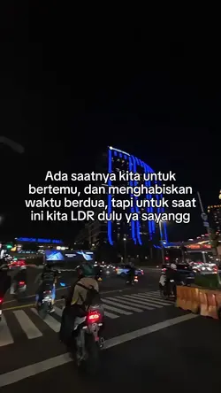 LDR dulu sayang
