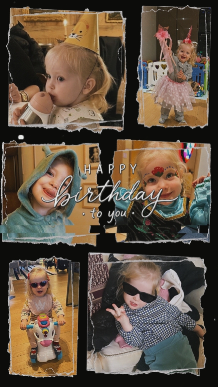 Anniversaire de la fille 