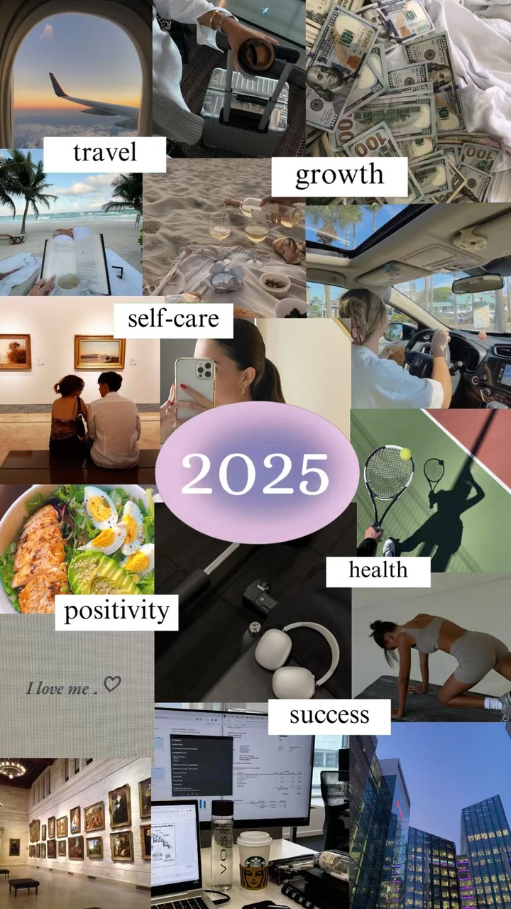 2025 vision board