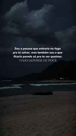 Depende de você