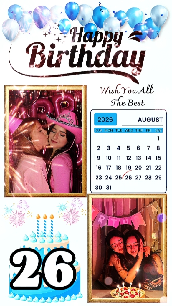 GEBURTSTAG 26 AUGUST 