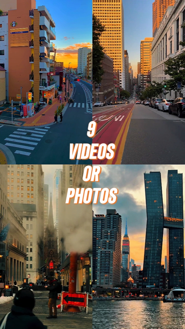 9 VIDÉOS OU PHOTOS 