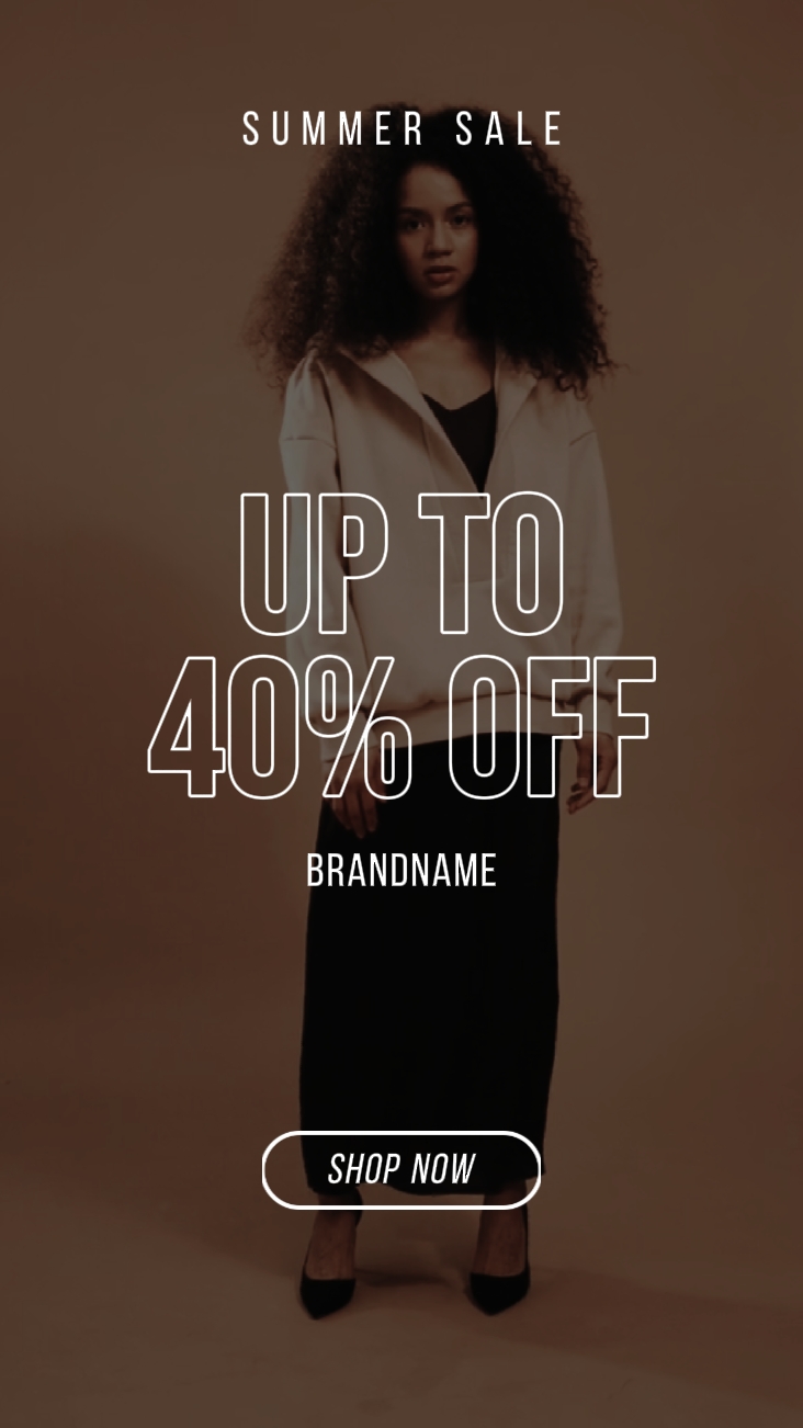 Summer sale promo