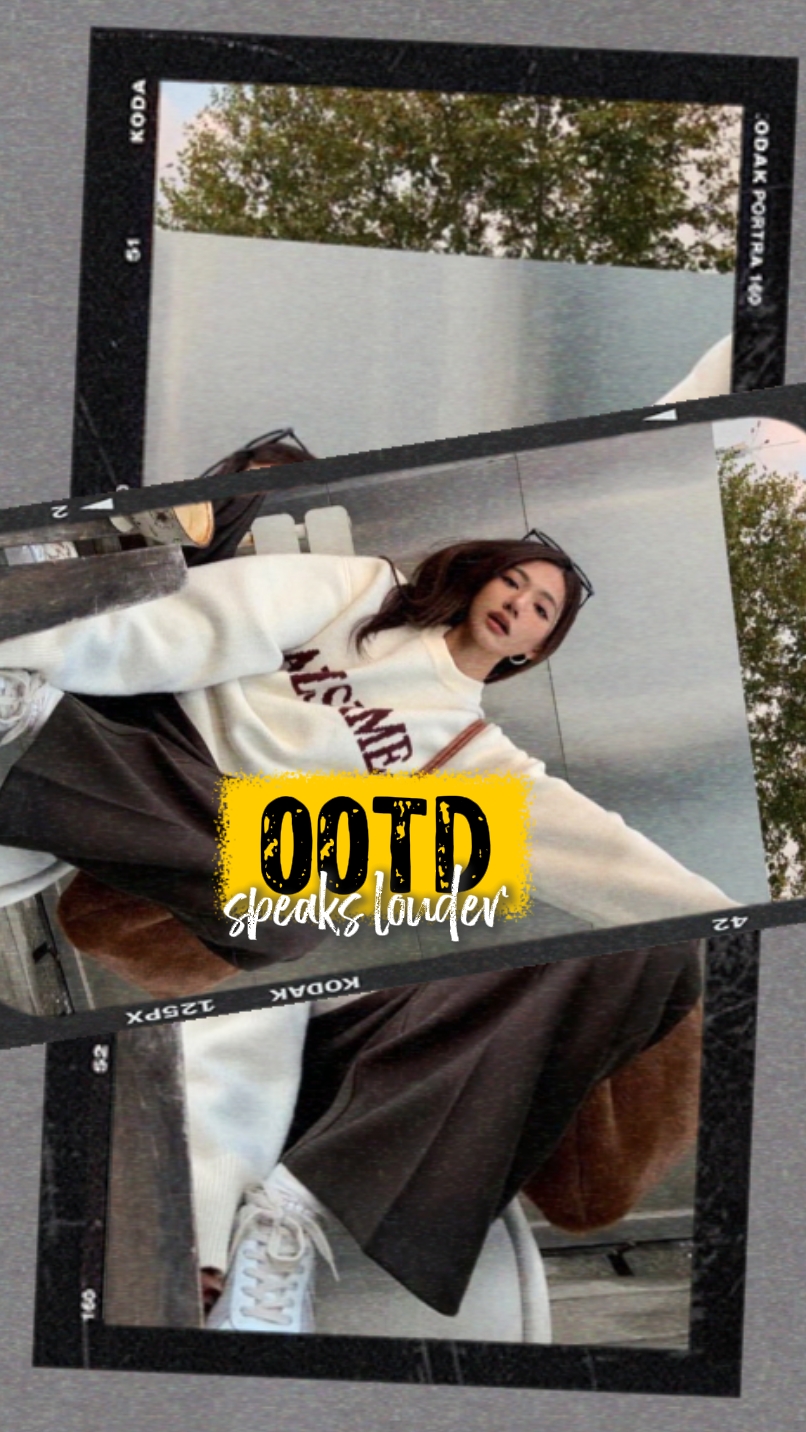 ootd speaks louder