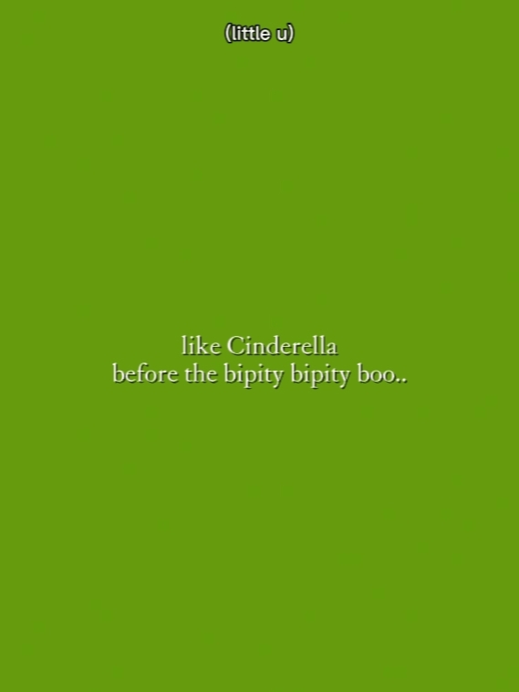 seperti Cinderella 
