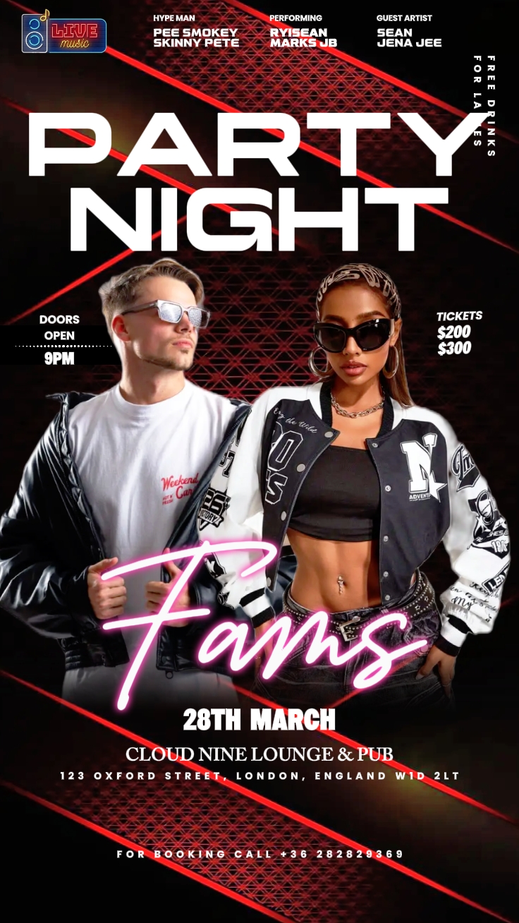 Poster Party Night