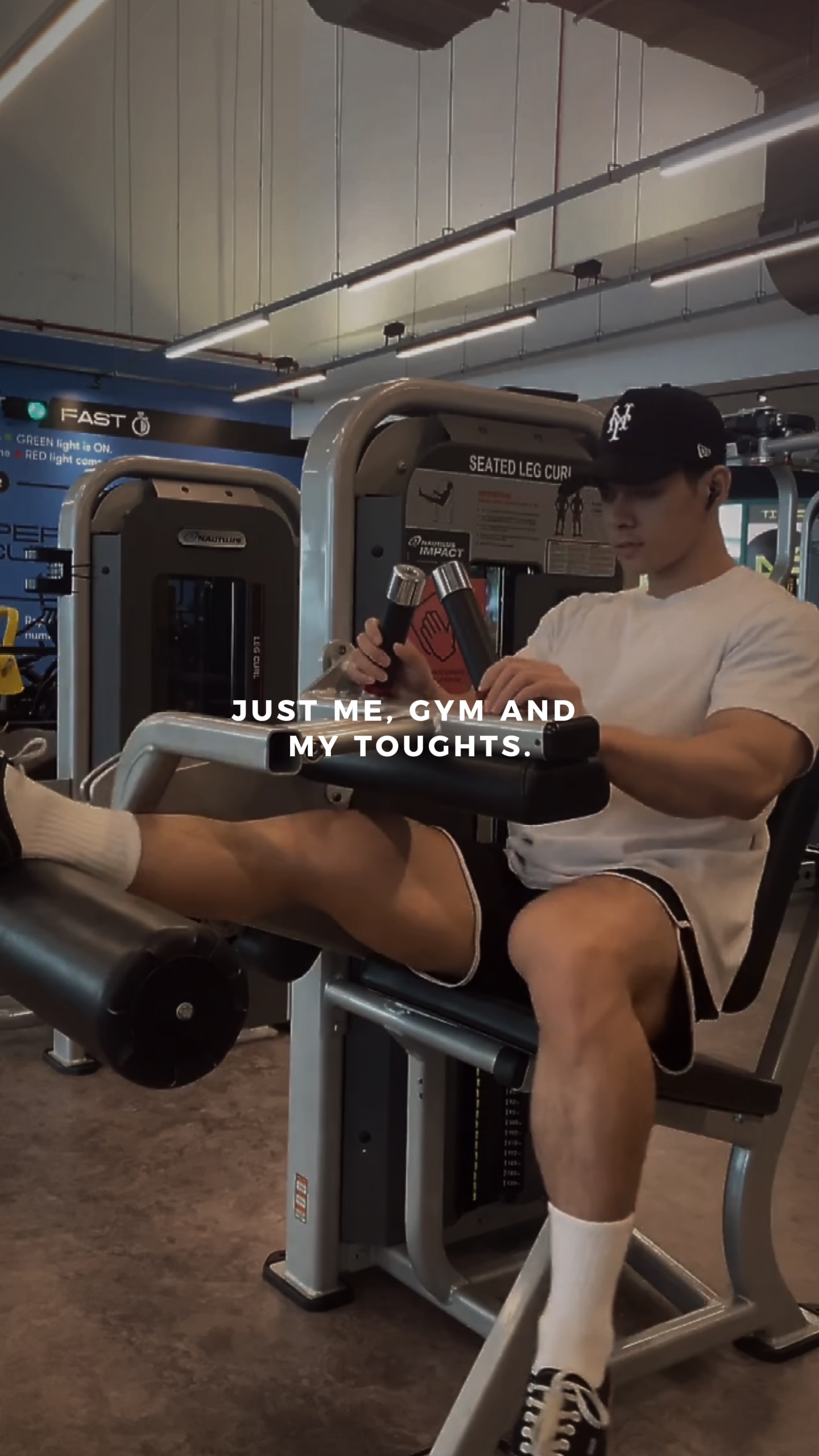 Just me, gym 