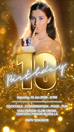 birthday invitation