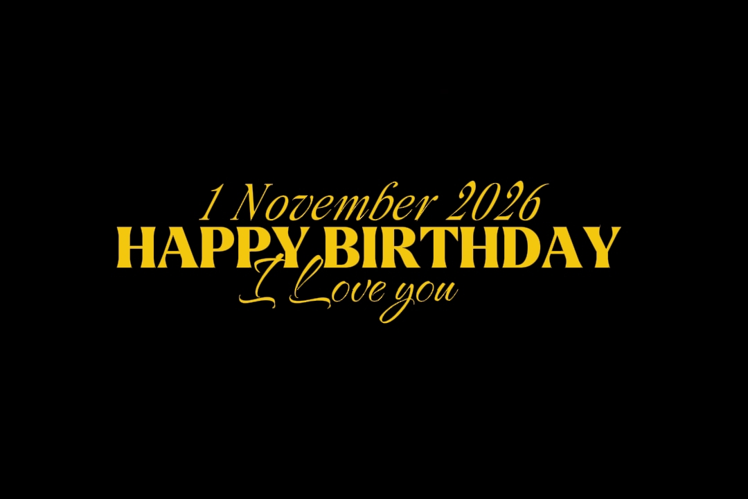 ANIVERSÁRIO 1 DE NOVEMBRO 