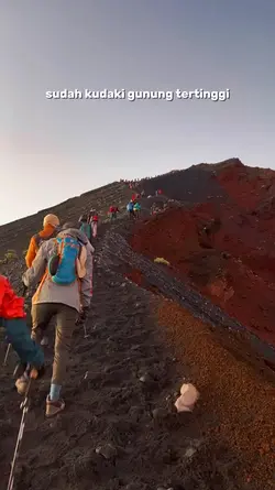 sudah kudaki gunung 