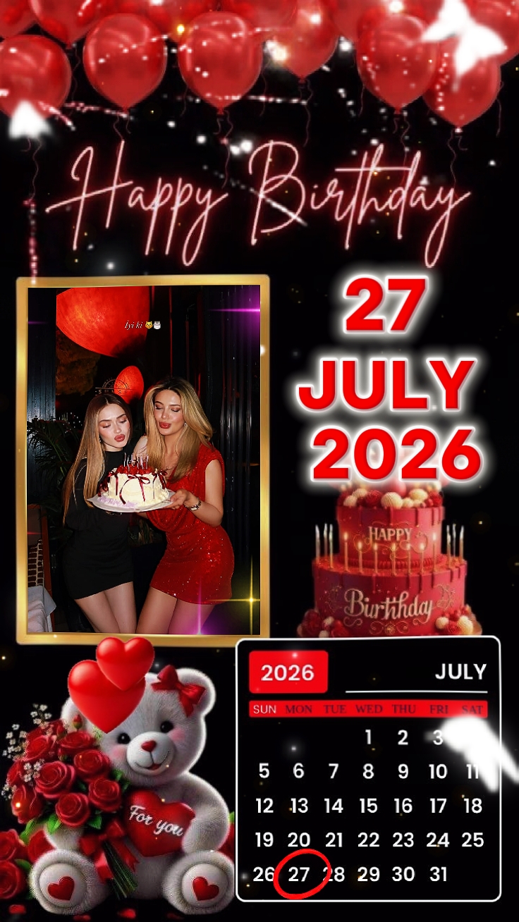 Selamat ulang tahun 27 Juli 