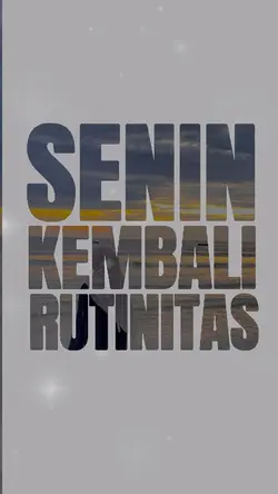 Senin semangat