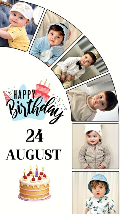 HBD FILHO 24 DE AGOSTO 