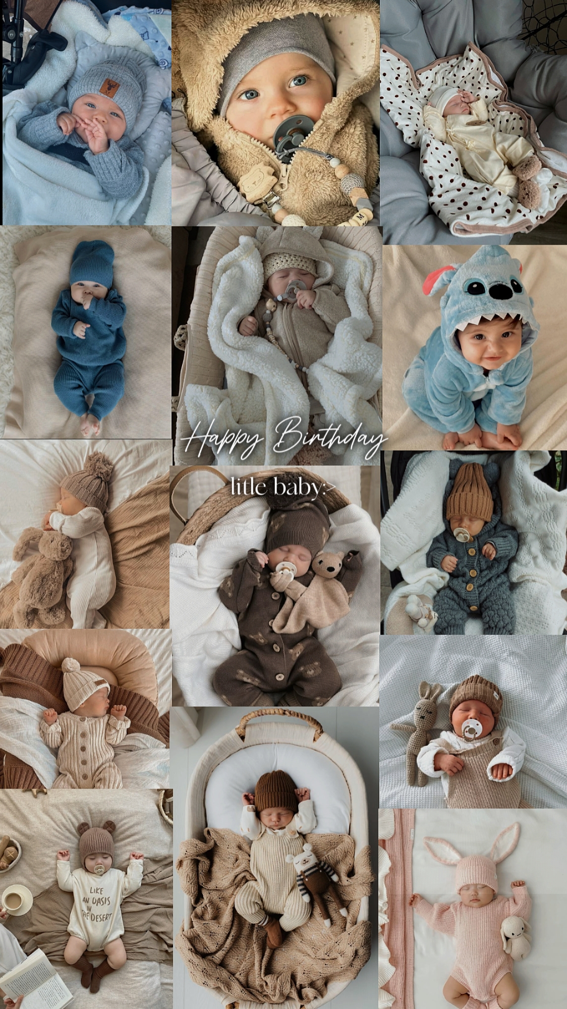 Birthday litle baby