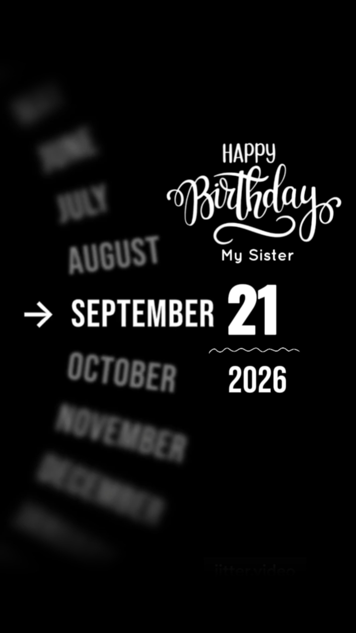 BDAY SISTER 21 SEPTE
