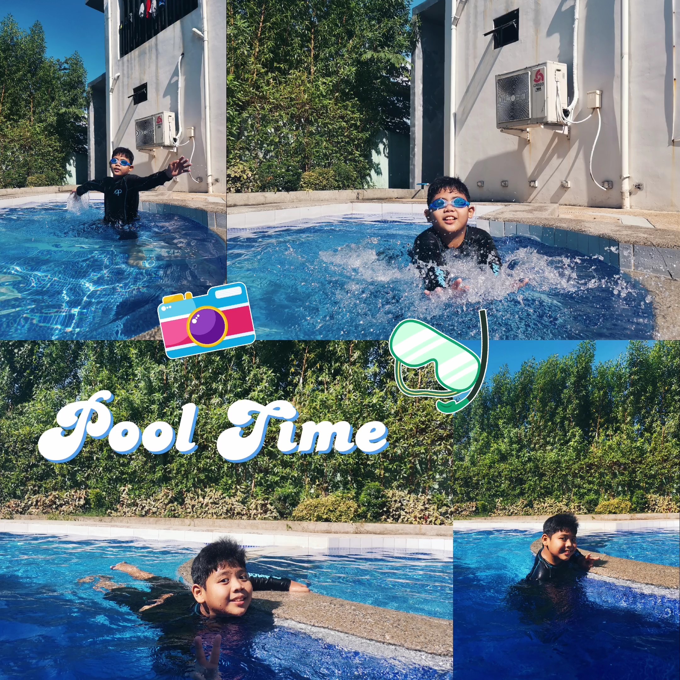 pool time