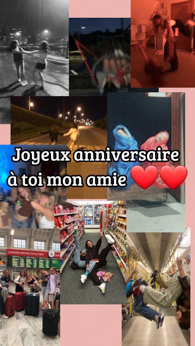 Joyeux anniversaire 