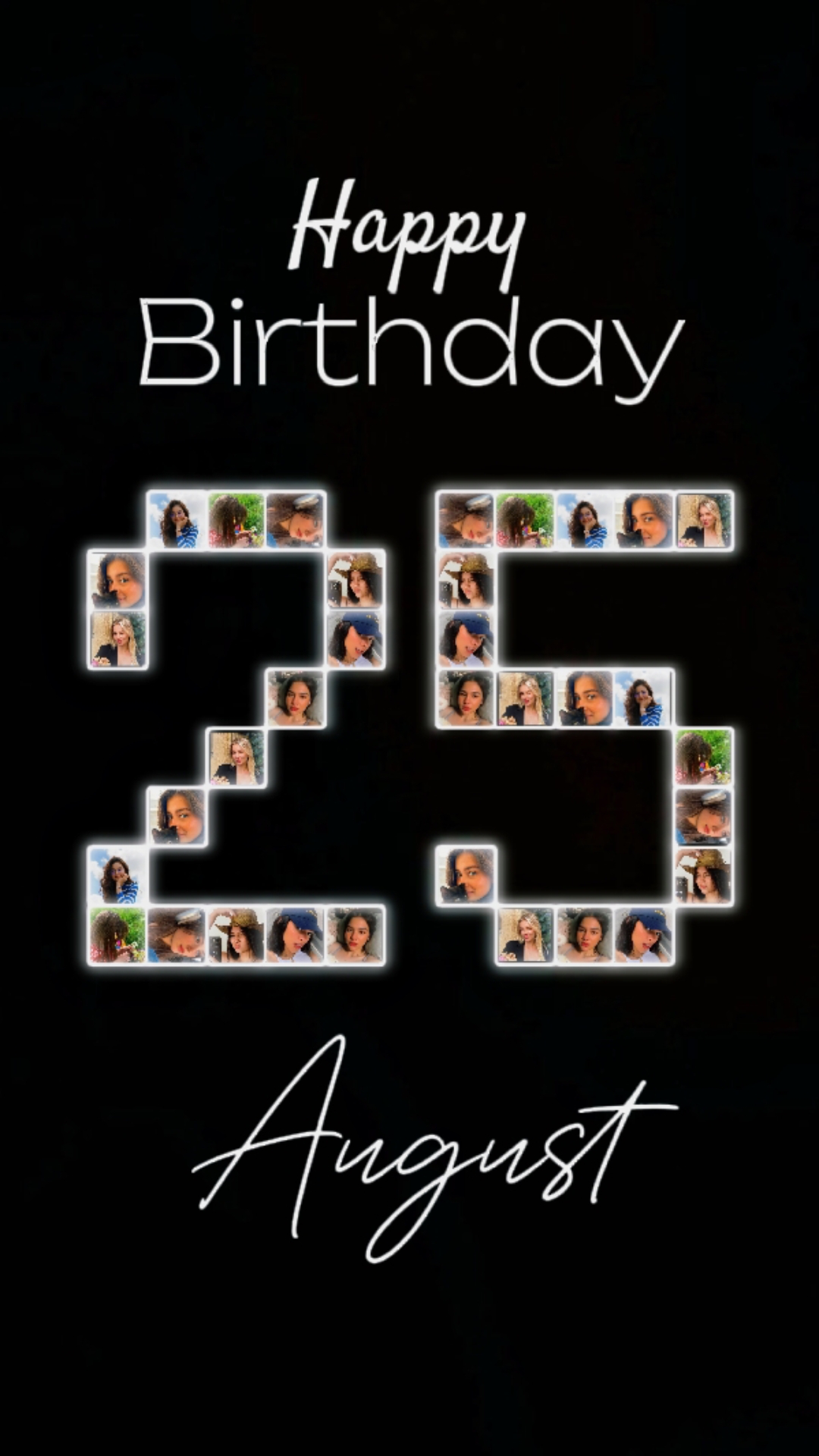 Birthday 25 August
