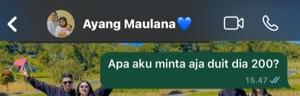 Prank chat suami