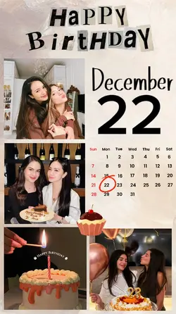HBD 22 DECEMBER