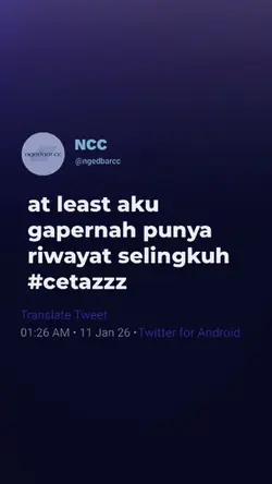 riwayat selingkuh