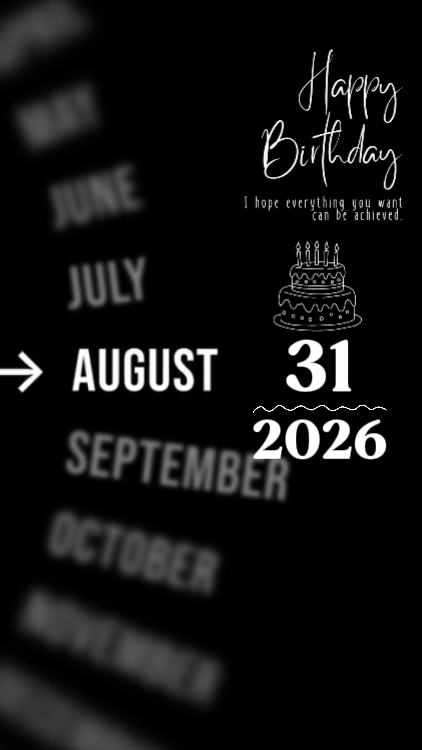 CUMPLEAÑOS HIJA 31 DE AGOSTO