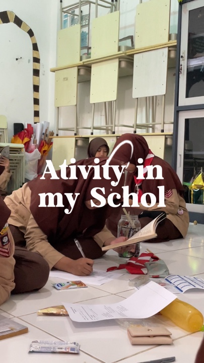 Actividad en la escuela