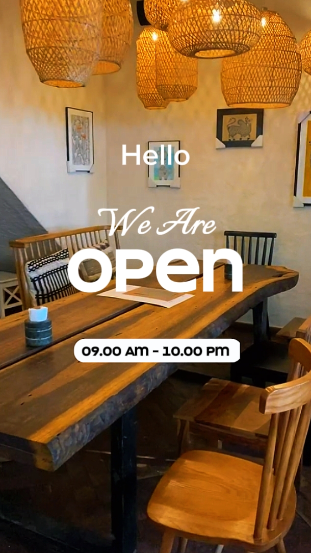 We Are Open