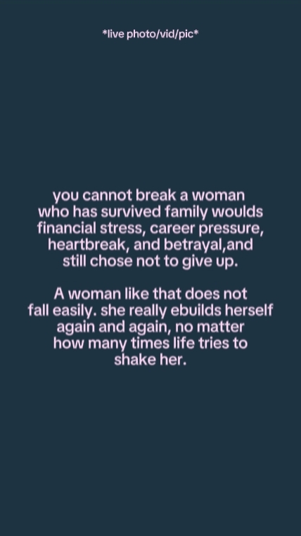 youcannotbreakawoman