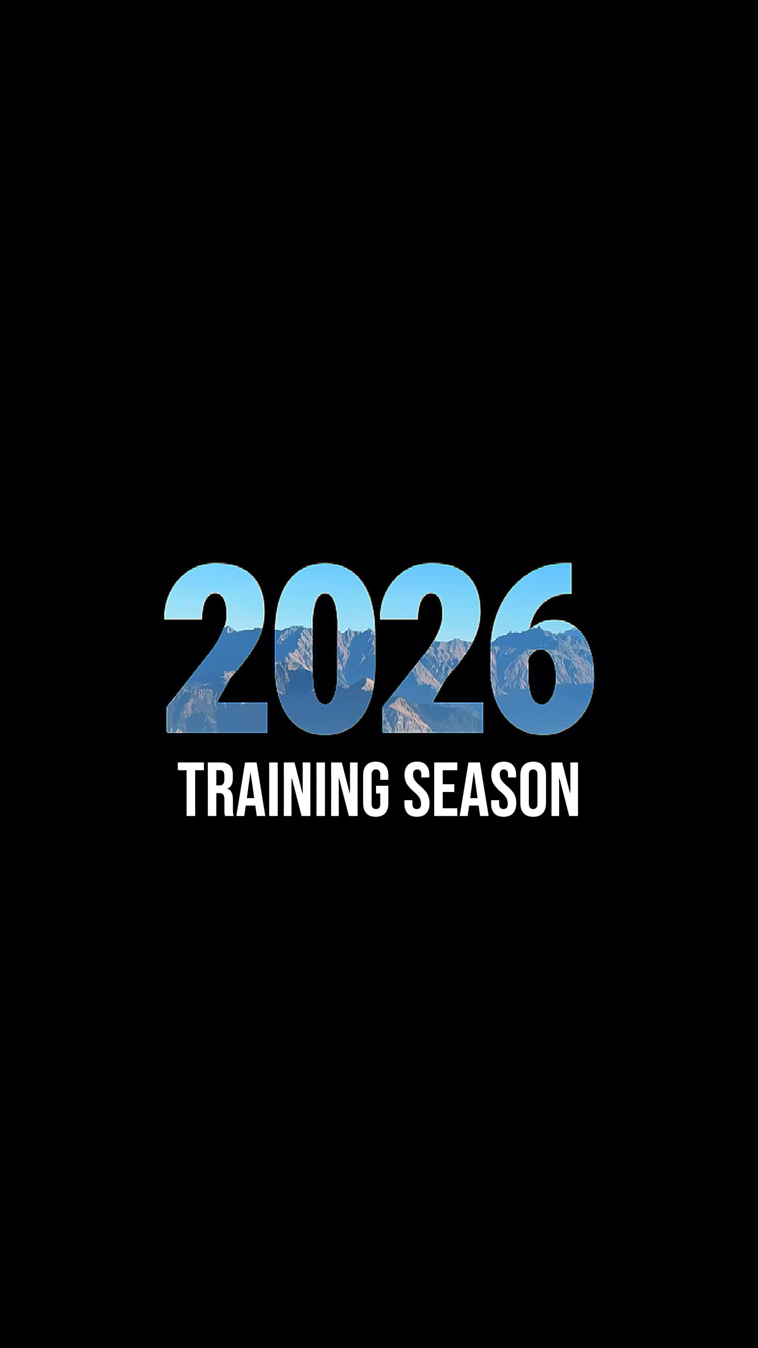 2026 training season
