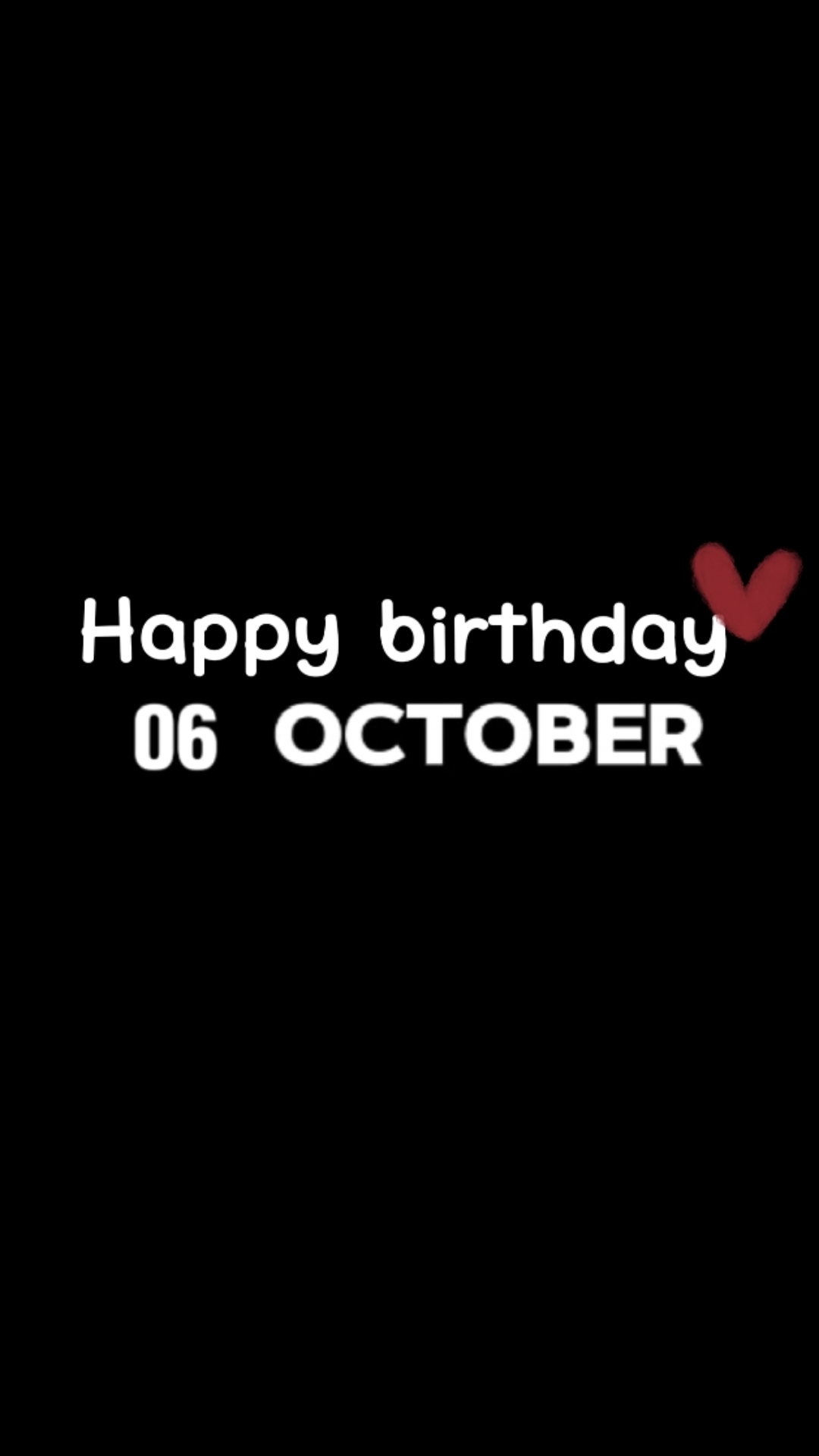 ULANG TAHUN CINTA 06 OKTOBER