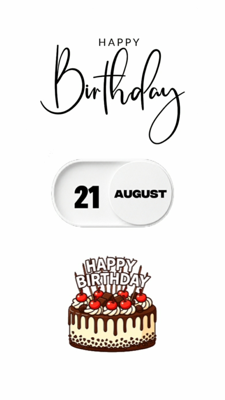 Ulang tahun 21 Agustus