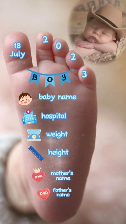 welcome baby boy