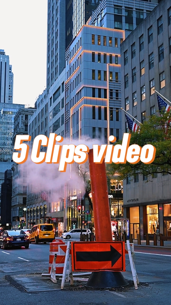 5 Clips video 